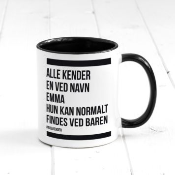 Personaliseret krus Alle Kender...